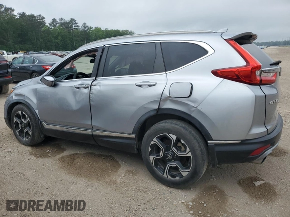 2018 Honda CR-V Touring with VIN 7FARW1H91JE039573, listed as a Copart auction lot 54144205 with 87,704 mi miles and Salvage Title. Bid and sale history available at DreamBid. Image 2.