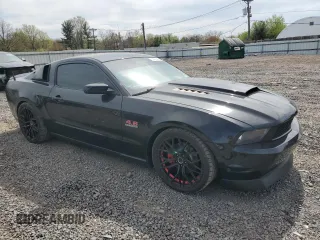 2010 Ford Mustang GT with VIN 1ZVBP8CH8A5119369, listed as a Copart auction lot 53028195 with 132,124 mi miles and Salvage Title. Bid and sale history available at carsss.com. Image 4.