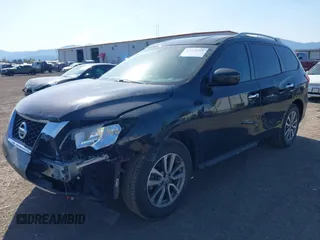 2015 Nissan Pathfinder Platinum with VIN 5N1AR2MN6FC605686, listed as a IAAI auction lot 42164761 with 120,569 mi miles and . Bid and sale history available at DreamBid. Image 18.