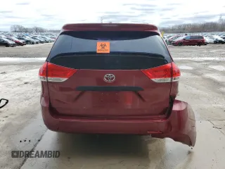 2013 Toyota Sienna L с VIN 5TDZK3DCXDS282433, выставлен на аукционе Copart как лот 49527945 с пробегом 197 583 миль миль и Списание • Salvage title. История ставок и продаж доступна на DreamBid. Изображение 6.