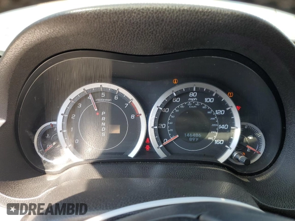 2011 Acura TSX with VIN JH4CU2F60BC009869, listed as a Copart auction lot 64695465 with 146,486 mi miles and Salvage title. Bid and sale history available at DreamBid. Image 9.