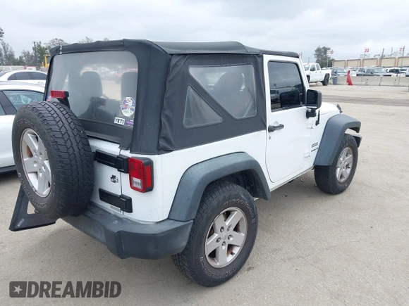2015 Jeep Wrangler Sport с VIN 1C4AJWAG6FL692935, выставлен на аукционе IAAI как лот 42191108 с пробегом 183 400 миль миль и . История ставок и продаж доступна на DreamBid. Изображение 4.