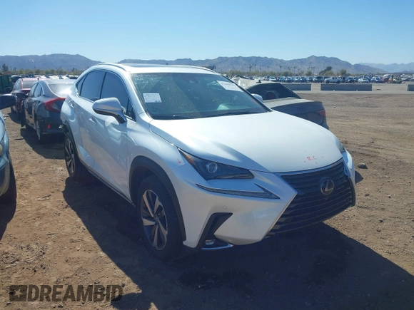 2018 Lexus NX 300 z VIN JTJYARBZ9J2114016, wystawiony jako IAAI lot #41600599 z przebiegiem 106 012 mil mil oraz . Historia ofert i sprzedaży dostępna na DreamBid. Obrazek 1.