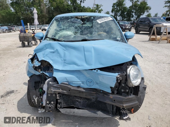 2017 FIAT 500 Pop z VIN 3C3CFFKR3HT503017, wystawiony jako Copart lot #55838305 z przebiegiem 80 951 mil mil oraz Szkoda całkowita • Salvage title. Historia ofert i sprzedaży dostępna na DreamBid. Obrazek 5.