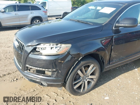 2012 Audi Q7 Premium Plus with VIN WA1LMAFE5CD007270, listed as a IAAI auction lot 42553924 with 187,890 mi miles and . Bid and sale history available at DreamBid. Image 6.