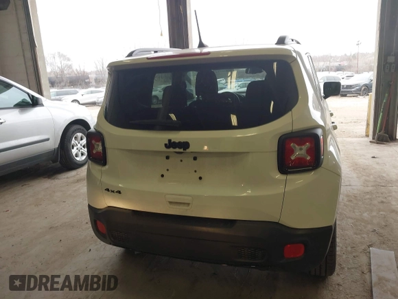 2018 Jeep Renegade Latitude with VIN ZACCJBBB9JPH50996, listed as a IAAI auction lot 41848536 with 103,548 mi miles and . Bid and sale history available at DreamBid. Image 16.