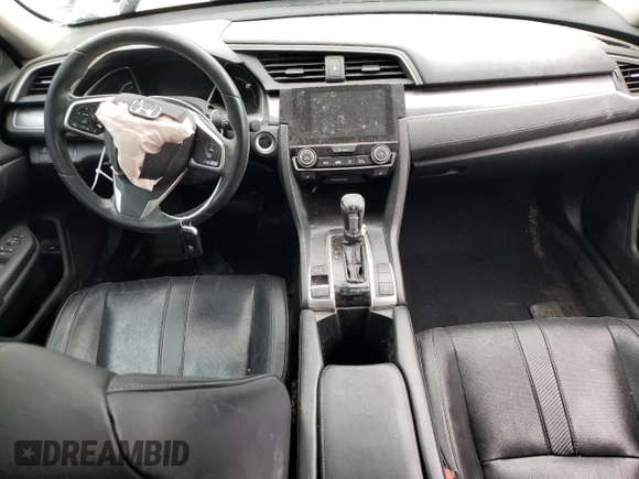 2016 Honda Civic EX-L with VIN 19XFC1F72GE020764, listed as a Copart auction lot 49621775 with Not provided miles and Salvage title. Bid and sale history available at DreamBid. Image 8.