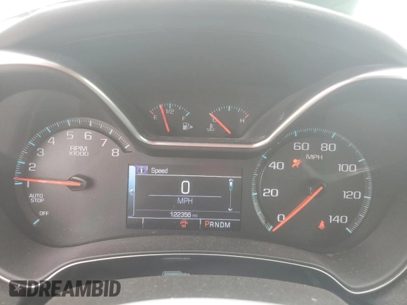 2017 Chevrolet Impala LS with VIN 2G11Z5SA6H9182228, listed as a Copart auction lot 42289005 with 122,356 mi miles and Salvage Title. Bid and sale history available at DreamBid. Image 9.