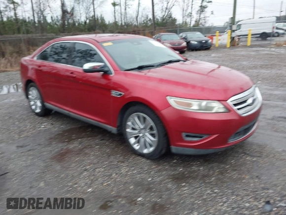 2010 Ford Taurus Limited with VIN 1FAHP2FW7AG162258, listed as a IAAI auction lot 41625767 with 187,205 mi miles. Bid and sale history available at carsss.com. Image 1.