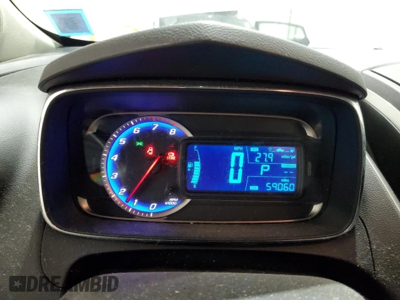2015 Chevrolet Trax LT with VIN 3GNCJRSB3FL176881, listed as a Copart auction lot 49375095 with 59,060 mi miles and Salvage Title. Bid and sale history available at carsss.com. Image 9.