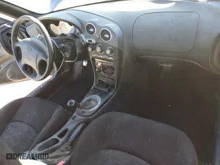 2001 Hyundai Tiburon with VIN KMHJG25F11U261457, listed as a Copart auction lot 43012635 with 165,625 mi miles and Salvage Title. Bid and sale history available at carsss.com. Image 8.