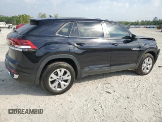 2021 Volkswagen Atlas S with VIN 1V2AC2CA4MC219560, listed as a Copart auction lot 53805685 with 73,140 mi miles and Salvage title. Bid and sale history available at DreamBid. Image 3.