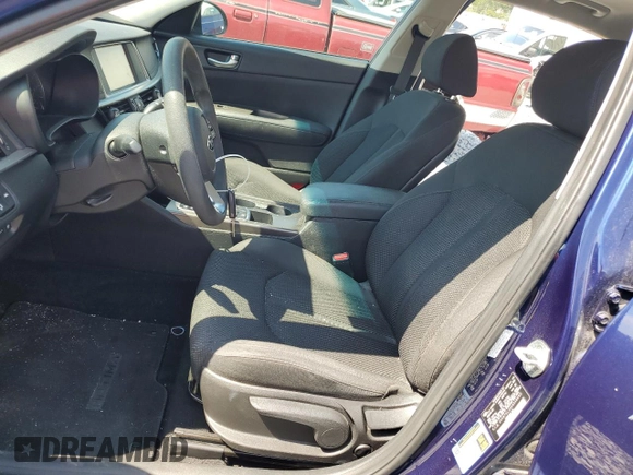 2019 Kia Optima LX with VIN 5XXGT4L30KG348465, listed as a Copart auction lot 58357645 with 46,726 mi miles and Salvage title. Bid and sale history available at DreamBid. Image 7.