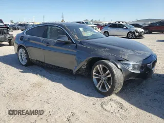 2019 BMW 4 Series 430i with VIN WBA4J1C58KBM14255, listed as a Copart auction lot 50053555 with 58,711 mi miles and Salvage Title. Bid and sale history available at carsss.com. Image 4.