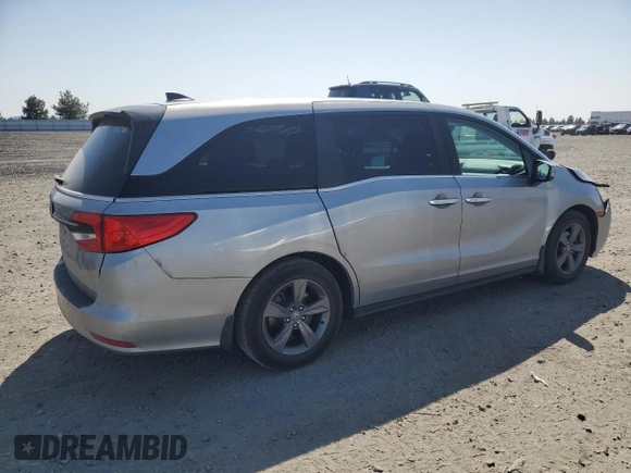 2022 Honda Odyssey EX с VIN 5FNRL6H56NB023731, выставлен на аукционе Copart как лот 54346985 с пробегом 98 369 миль миль и Списание • Salvage title. История ставок и продаж доступна на DreamBid. Изображение 3.