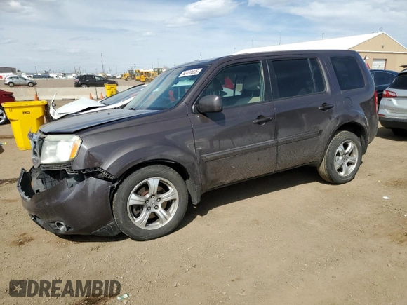 2013 Honda Pilot EX-L with VIN 5FNYF4H53DB051413, listed as a Copart auction lot 53381275 with 237,572 mi miles and Salvage Title. Bid and sale history available at carsss.com. Image 1.