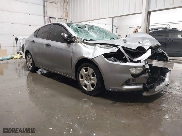 2016 Dodge Dart SE with VIN 1C3CDFAA1GD564811, listed as a IAAI auction lot 41563112 with 56,027 mi miles. Bid and sale history available at carsss.com. Image 1.