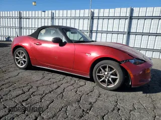 2017 Mazda MX-5 Miata Sport with VIN JM1NDAB78H0124135, listed as a Copart auction lot 88089415 with 145,338 mi miles and Salvage title. Bid and sale history available at DreamBid. Image 4.