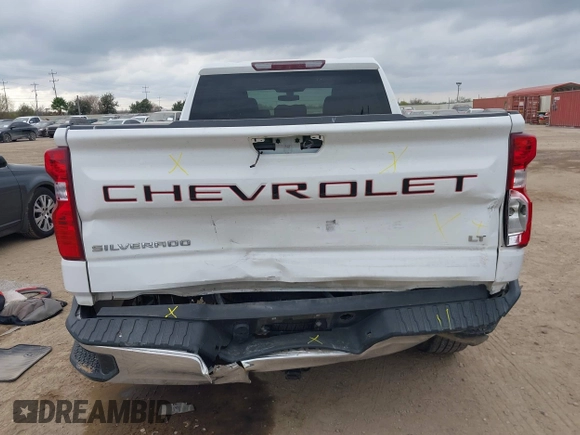 2019 Chevrolet Silverado 1500 LT with VIN 1GCRWCED0KZ224158, listed as a IAAI auction lot 41189137 with 108,854 mi miles and . Bid and sale history available at DreamBid. Image 16.