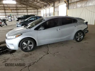 2018 Kia Forte LX with VIN 3KPFL4A77JE224279, listed as a Copart auction lot 47986725 with 144,124 mi miles and Salvage Title. Bid and sale history available at carsss.com. Image 1.
