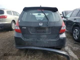 2008 Honda Fit Sport with VIN JHMGD386X8S021501, listed as a Copart auction lot 46508985 with 196,303 mi miles and Salvage Title. Bid and sale history available at carsss.com. Image 6.