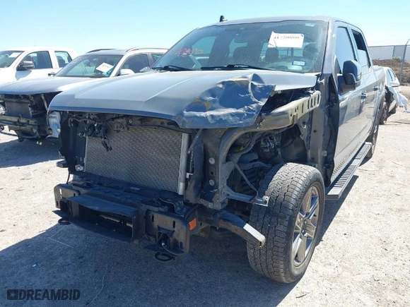 2020 Ford F-150 XL with VIN 1FTEW1EP1LKE75567, listed as a IAAI auction lot 41720000 with 61,866 mi miles. Bid and sale history available at carsss.com. Image 6.