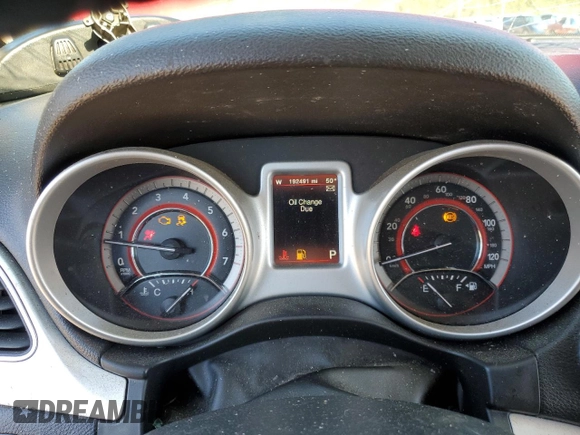 2017 Dodge Journey GT with VIN 3C4PDDEG4HT541583, listed as a Copart auction lot 50500945 with 192,491 mi miles and Salvage Title. Bid and sale history available at DreamBid. Image 9.