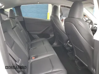 2023 Tesla Model Y Long Range with VIN 7SAYGDEEXPF744472, listed as a Copart auction lot 54109315 with 15,404 mi miles and Salvage Title. Bid and sale history available at DreamBid. Image 10.