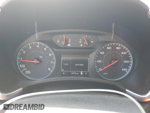 2019 Chevrolet Equinox LS with VIN 3GNAXHEV4KS535340, listed as a Copart auction lot 49922665 with 47,712 mi miles and Salvage Title. Bid and sale history available at carsss.com. Image 9.