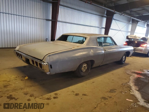 1968 Chevrolet Impala с VIN 164478C112689, выставлен на аукционе Copart как лот 84973864 с пробегом 59 255 миль миль и Чистый • Clean title. История ставок и продаж доступна на DreamBid. Изображение 3.