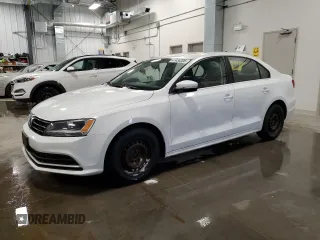 2015 Volkswagen Jetta Sedan 1.8T SE w/Connectivity with VIN 3VWD07AJ9FM230057, listed as a Copart auction lot 47434205 with 163,453 mi miles and Clean Title. Bid and sale history available at carsss.com. Image 1.
