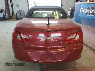 2008 Chrysler Sebring Limited with VIN 1C3LC65M88N137564, listed as a Copart auction lot 65899535 with 120,274 mi miles and Clean title. Bid and sale history available at DreamBid. Image 6.