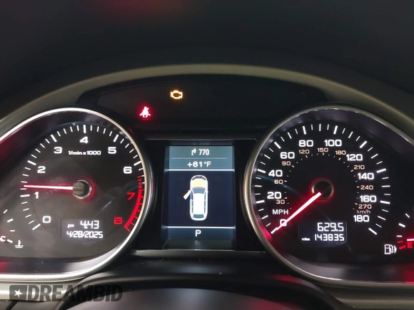 2015 Audi Q7 Premium Plus with VIN WA1LGAFE2FD005746, listed as a IAAI auction lot 42143924 with 143,835 mi miles and . Bid and sale history available at DreamBid. Image 7.