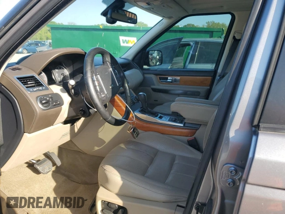 2013 Land Rover Range Rover Sport HSE LUX with VIN SALSK2D43DA800747, listed as a Copart auction lot 52881685 with 108,799 mi miles and Salvage Title. Bid and sale history available at carsss.com. Image 7.