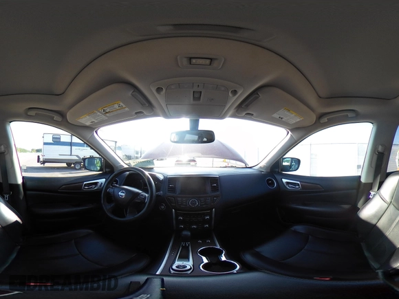 2017 Nissan Pathfinder Platinum with VIN 5N1DR2MM8HC604899, listed as a IAAI auction lot 42201810 with 48,215 mi miles and . Bid and sale history available at DreamBid. Image 18.
