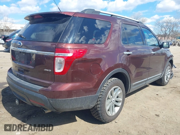 2012 Ford Explorer XLT with VIN 1FMHK8D82CGA57710, listed as a IAAI auction lot 41882821 with 172,017 mi miles and . Bid and sale history available at DreamBid. Image 4.