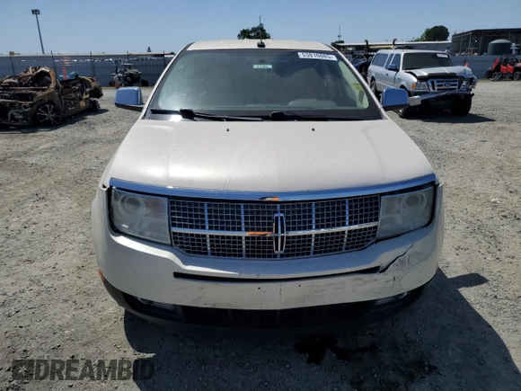 2008 Lincoln MKX with VIN 2LMDU68C08BJ30684, listed as a Copart auction lot 53810885 with 179,874 mi miles and Salvage Title. Bid and sale history available at carsss.com. Image 5.