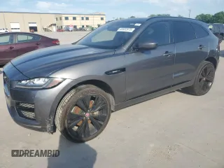 2017 Jaguar F-Pace 35t R-Sport with VIN SADCL2BV7HA492920, listed as a Copart auction lot 53532875 with 132,746 mi miles and Clean Title. Bid and sale history available at DreamBid. Image 1.