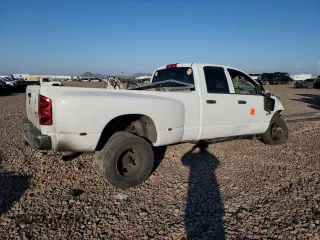 2009 Dodge 3500 SLT with VIN 3D7MX48LX9G526038, listed as a Copart auction lot 43262265 with Not Provided miles and Salvage Title. Bid and sale history available at DreamBid. Image 3.