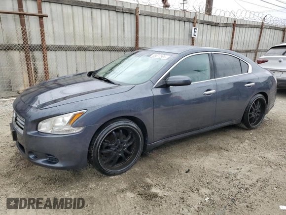 2013 Nissan Maxima SV with VIN 1N4AA5AP7DC810231, listed as a Copart auction lot 55877995 with 166,368 mi miles and Clean title. Bid and sale history available at DreamBid. Image 1.