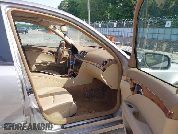 2009 Mercedes-Benz E 350 Luxury with VIN WDBUF56X29B377849, listed as a IAAI auction lot 42243983 with 97,197 mi miles and . Bid and sale history available at DreamBid. Image 5.