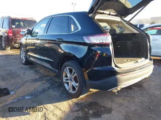 2016 Ford Edge Titanium with VIN 2FMPK3K96GBB12313, listed as a IAAI auction lot 41257855 with 130,329 mi miles. Bid and sale history available at carsss.com. Image 3.