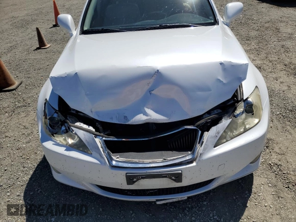 2007 Lexus IS 250 z VIN JTHBK262575044420, wystawiony jako Copart lot #55859195 z przebiegiem 155 623 mil mil oraz Szkoda całkowita • Salvage title. Historia ofert i sprzedaży dostępna na DreamBid. Obrazek 11.