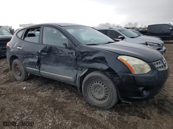 2013 Nissan Rogue S with VIN JN8AS5MT7DW517478, listed as a Copart auction lot 46356505 with 149,931 mi miles and Salvage Title. Bid and sale history available at carsss.com. Image 4.