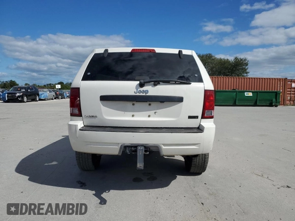 2008 Jeep Grand Cherokee with VIN 1J8HS48N58C205563, listed as a Copart auction lot 76816674 with 185,632 mi miles and Non repairable. Bid and sale history available at DreamBid. Image 6.