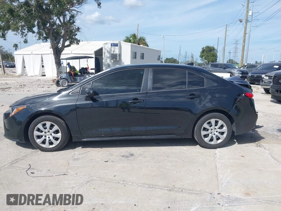 2020 Toyota Corolla LE with VIN 5YFEPRAE0LP087506, listed as a IAAI auction lot 40783575 with 101,212 mi miles. Bid and sale history available at carsss.com. Image 14.