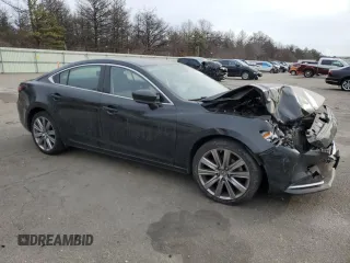 2019 Mazda 6 Grand Touring Reserve with VIN JM1GL1WY1K1503039, listed as a Copart auction lot 87935135 with 45,645 mi miles and Salvage Title. Bid and sale history available at DreamBid. Image 4.
