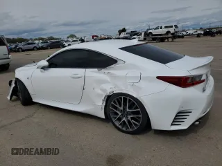 2015 Lexus RC 350 with VIN JTHSE5BC7F5000716, listed as a Copart auction lot 52376065 with 47,009 mi miles and Salvage Title. Bid and sale history available at carsss.com. Image 2.