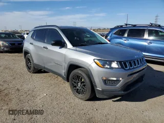 2017 Jeep Compass Sport with VIN 3C4NJCAB9HT636449, listed as a Copart auction lot 50662975 with 88,195 mi miles and Clean Title. Bid and sale history available at carsss.com. Image 4.