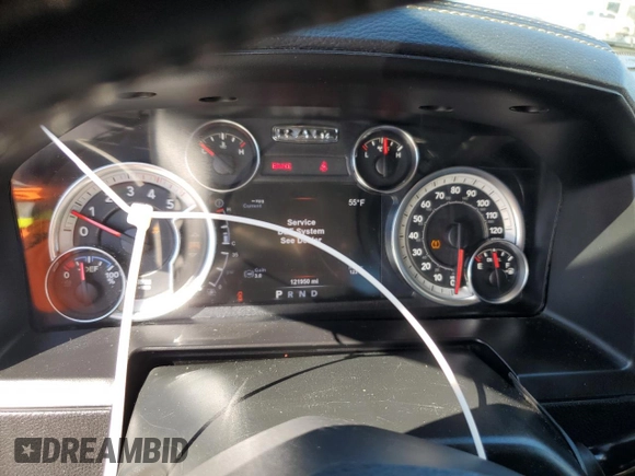 2017 Ram 2500 Laramie with VIN 3C6UR5FL3HG756880, listed as a Copart auction lot 46956125 with 121,950 mi miles and Salvage Title. Bid and sale history available at carsss.com. Image 9.